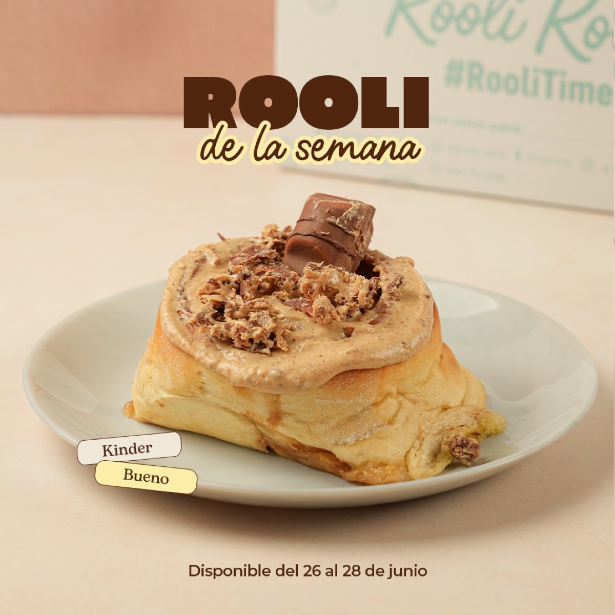 Rooli de la semana: Kinder Bueno