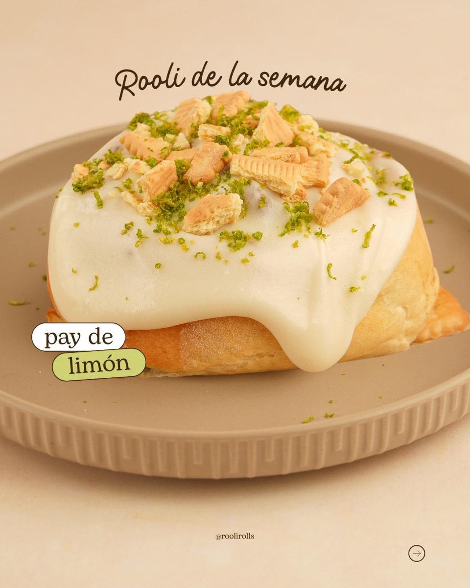 Rooli de la semana: Pay de limón